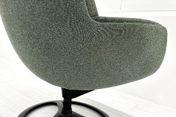 オカムラ ライブス ミーティングチェア 中古 多目的チェア パーソナルチェア Lives Personal Chair 中古オフィス家具 ダークグリーンの画像