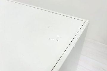 2段ラテラル書庫 中古 スチール書庫 ハイパーストレージ 内田洋行 UCHIDA キャビネット 中古オフィス家具 ホワイト 900/450/755の画像