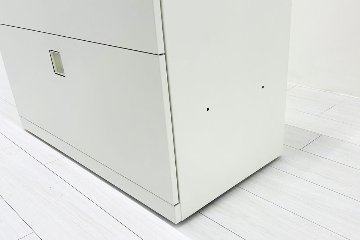 ラテラル書庫 3段ラテラル 中古 オカムラ レクトライン キャビネット 中古オフィス家具 天板付 900/450/1120の画像