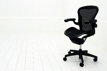 ハーマンミラー アーロンチェア Aサイズ 中古 フル装備 【ポスチャーフィット無】 Herman miller Aeron Chair 中古オフィス家具 肘レバーの画像