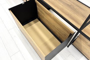 コクヨ ジューク 中古 キャビネット 仕切りシェルフ オープン書庫 収納家具 中古オフィス家具 3300/430/2130の画像