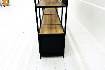 コクヨ ジューク 中古 キャビネット 仕切りシェルフ オープン書庫 収納家具 中古オフィス家具 3300/430/2130の画像