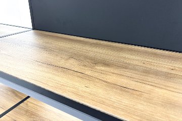 コクヨ ジューク 中古 キャビネット 仕切りシェルフ オープン書庫 収納家具 中古オフィス家具 3300/430/2130の画像