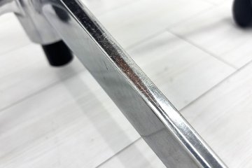 オカムラ 中古 チェア バロンチェア OKAMURA Baron 中古オフィス家具 ハイバック 可動肘 オレンジの画像