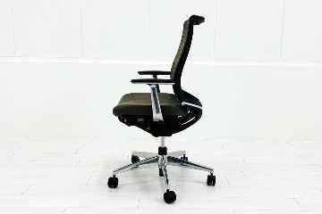 コクヨ Bezel(ベゼル)シリーズ 中古 2020年製 クッション KOKUYO テクスチャードメッシュ 固定肘 中古オフィス家具の画像