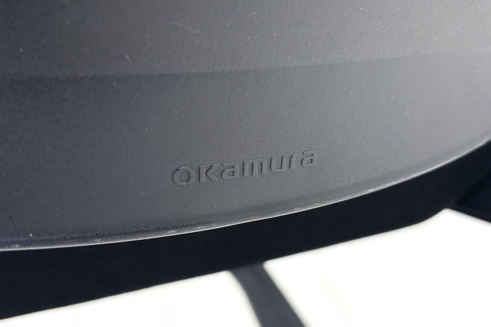 オカムラ Marca(マルカ)シリーズ 肘無 中古 2022年製 【4脚セット】 ミーティングチェア 会議椅子 ネスティングチェア 中古オフィス家具 ブラックの画像