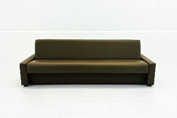 オカムラ ソファーベッド 中古 2019年製 応接ソファ 中古オフィス家具 2040/860/660の画像
