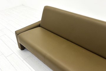 オカムラ ソファーベッド 中古 2019年製 応接ソファ 中古オフィス家具 2040/860/660の画像
