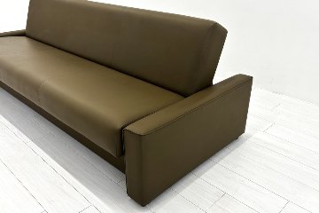 オカムラ ソファーベッド 中古 2019年製 応接ソファ 中古オフィス家具 2040/860/660の画像