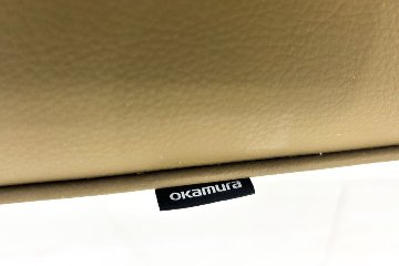 オカムラ ソファーベッド 中古 2019年製 応接ソファ 中古オフィス家具 2040/860/660の画像