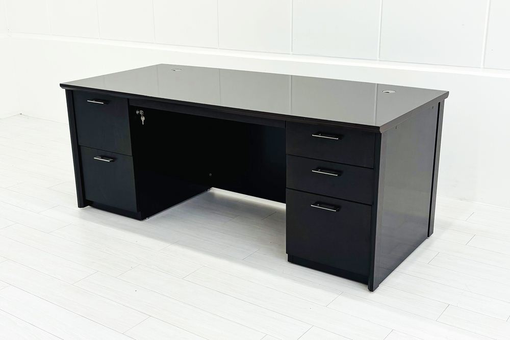 イトーキ x17 中古 エグゼクティブデスク 役員用デスク 社長 役員机 中古オフィス家具 1800/850/720の画像