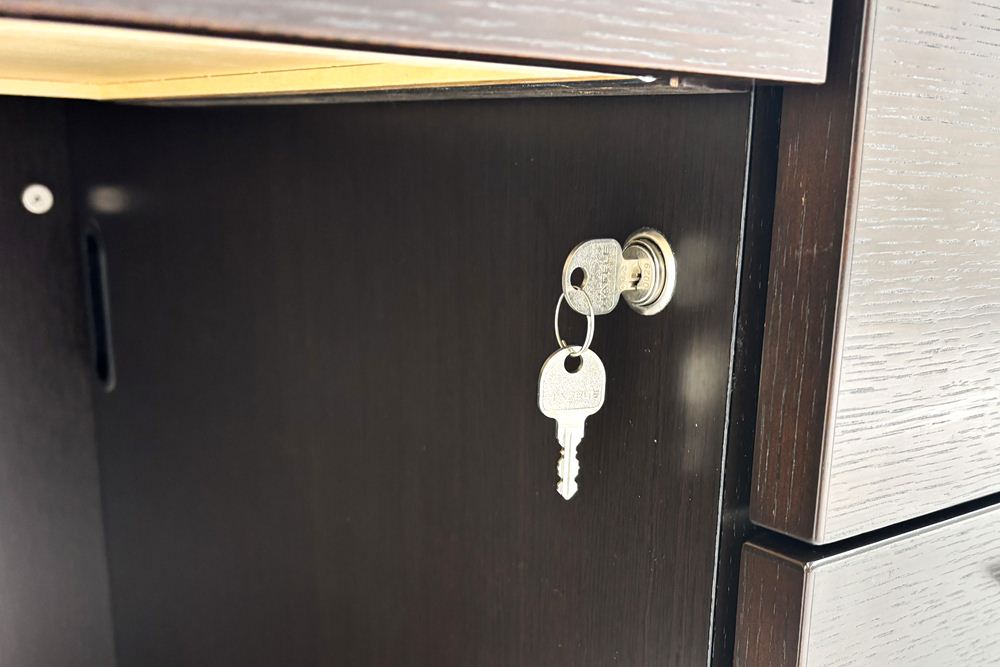 イトーキ x17 中古 エグゼクティブデスク 役員用デスク 社長 役員机 中古オフィス家具 1800/850/720の画像
