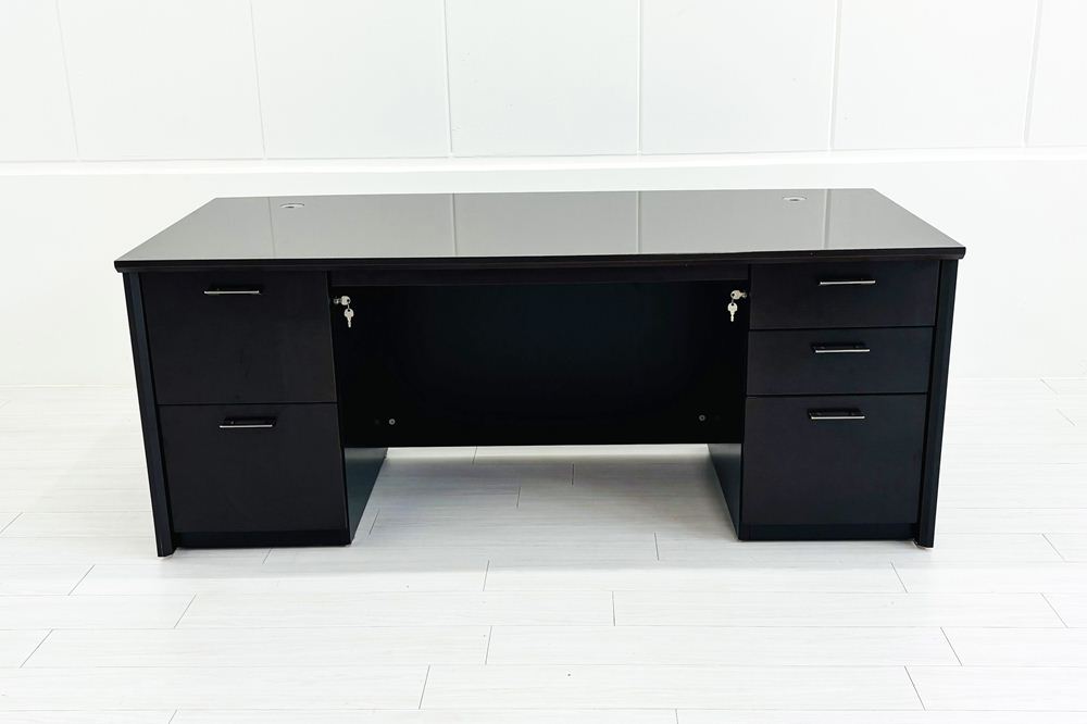 イトーキ x17 中古 エグゼクティブデスク 役員用デスク 社長 役員机 中古オフィス家具 1800/850/720の画像