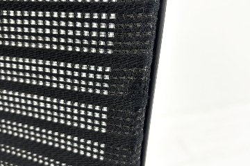 オカムラ バロンチェア 中古 OKAMURA Baron 中古オフィス家具 可動肘 ハイバック グラデーションメッシュ ブラックの画像