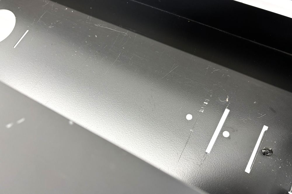 内田洋行 レムナ LEMNA 小型会議テーブル 中古 ブラック ミーティングテーブル 中古 幅2400 中古オフィス家具 2400/1200/720の画像