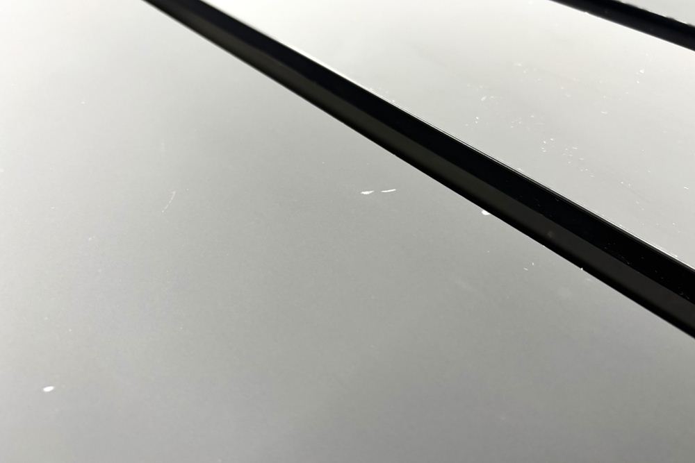 内田洋行 レムナ LEMNA 小型会議テーブル 中古 ブラック ミーティングテーブル 中古 幅2400 中古オフィス家具 2400/1200/720の画像