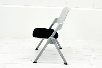 コクヨ アンフィチェア 【4脚セット】 スタッキングチェア 会議椅子 ミーティングチェア 中古オフィス家具 固定脚タイプの画像
