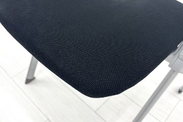 コクヨ アンフィチェア 【4脚セット】 スタッキングチェア 会議椅子 ミーティングチェア 中古オフィス家具 固定脚タイプの画像