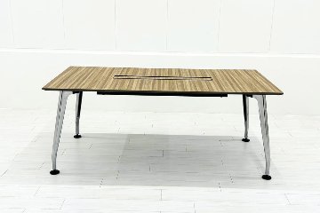 【ポリッシュ脚ピカピカ磨き有！】 コクヨ サイビ 中古 KOKUYO saibi 会議机 ミーティングテーブル 中古オフィス家具 1800/900/720の画像