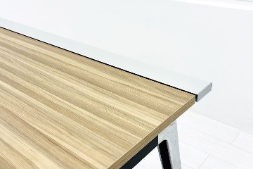 コクヨ サイビ サイドリターンテーブル 3段ワゴン付 L型デスク SAIBI 中古 中古オフィス家具 1600/1200/720の画像