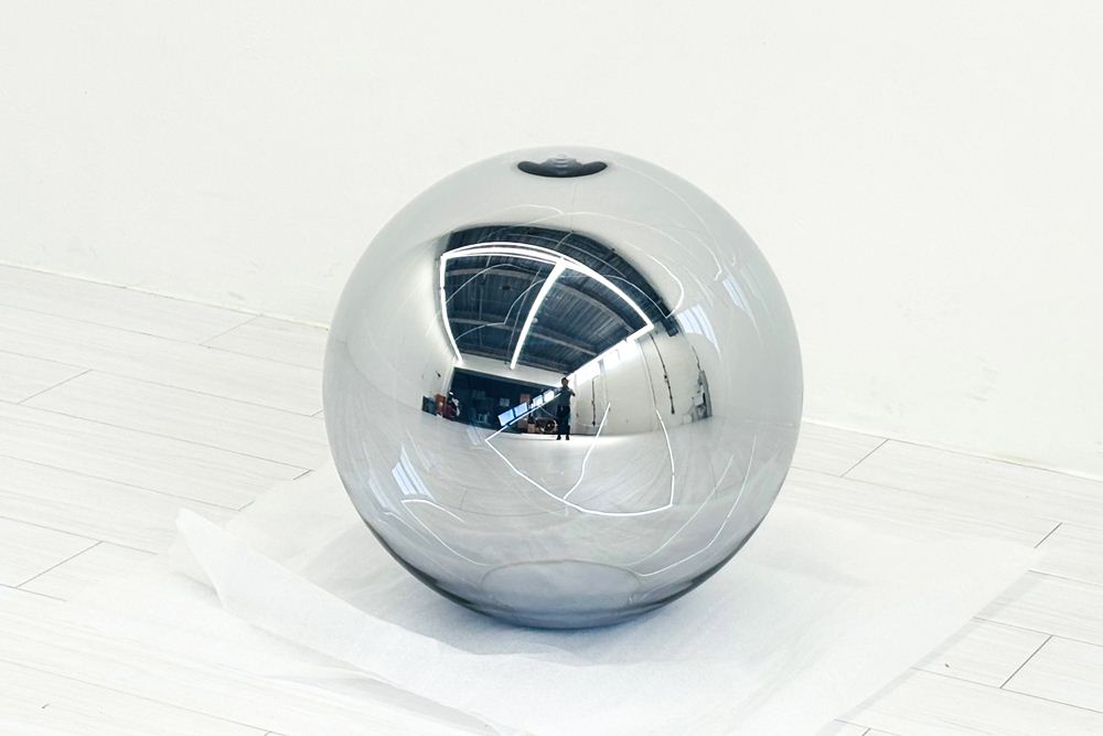【シェードのみ】 中古 Globe 50cm chrome Tom Dixon SHADE トム・ディクソン 照明 ライト クローム 中古オフィス家具 ランプの画像