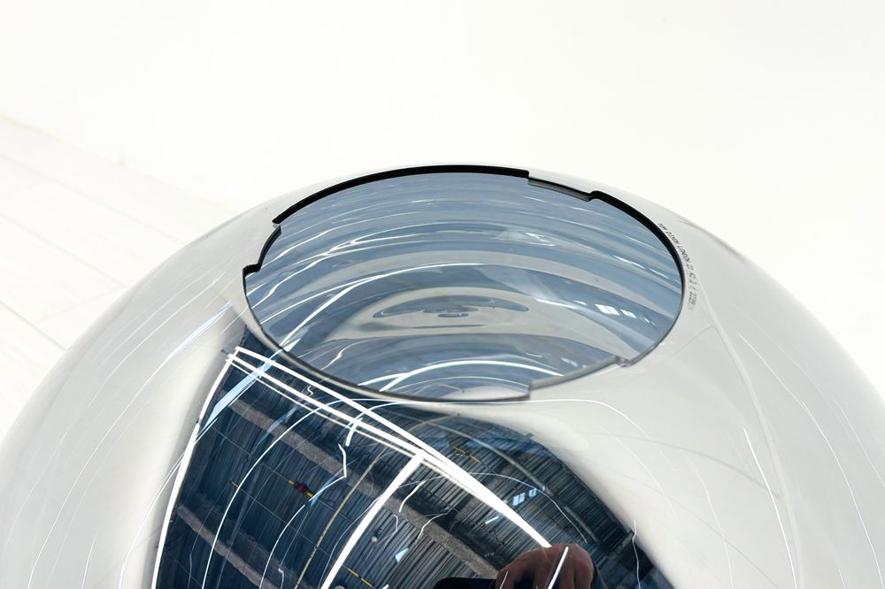 【シェードのみ】 中古 Globe 50cm chrome Tom Dixon SHADE トム・ディクソン 照明 ライト クローム 中古オフィス家具 ランプの画像