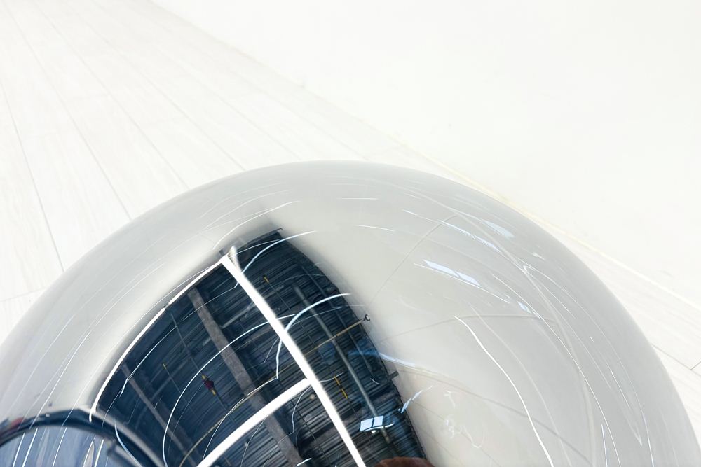 【シェードのみ】 中古 Globe 50cm chrome Tom Dixon SHADE トム・ディクソン 照明 ライト クローム 中古オフィス家具 ランプの画像