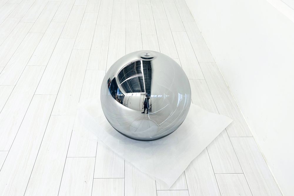 【シェードのみ】 中古 Globe 50cm chrome Tom Dixon SHADE トム・ディクソン 照明 ライト クローム 中古オフィス家具 ランプの画像