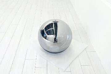 【シェードのみ】 中古 Globe 50cm chrome Tom Dixon SHADE トム・ディクソン 照明 ライト クローム 中古オフィス家具 ランプの画像