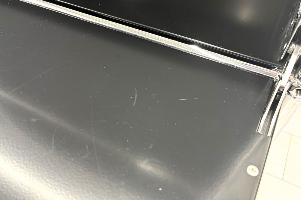 USMハラー 中古 サイドボード ハラーシステム USM Haller キャビネット 3連3段 中古オフィス家具 ブラック 2270/375/1100の画像