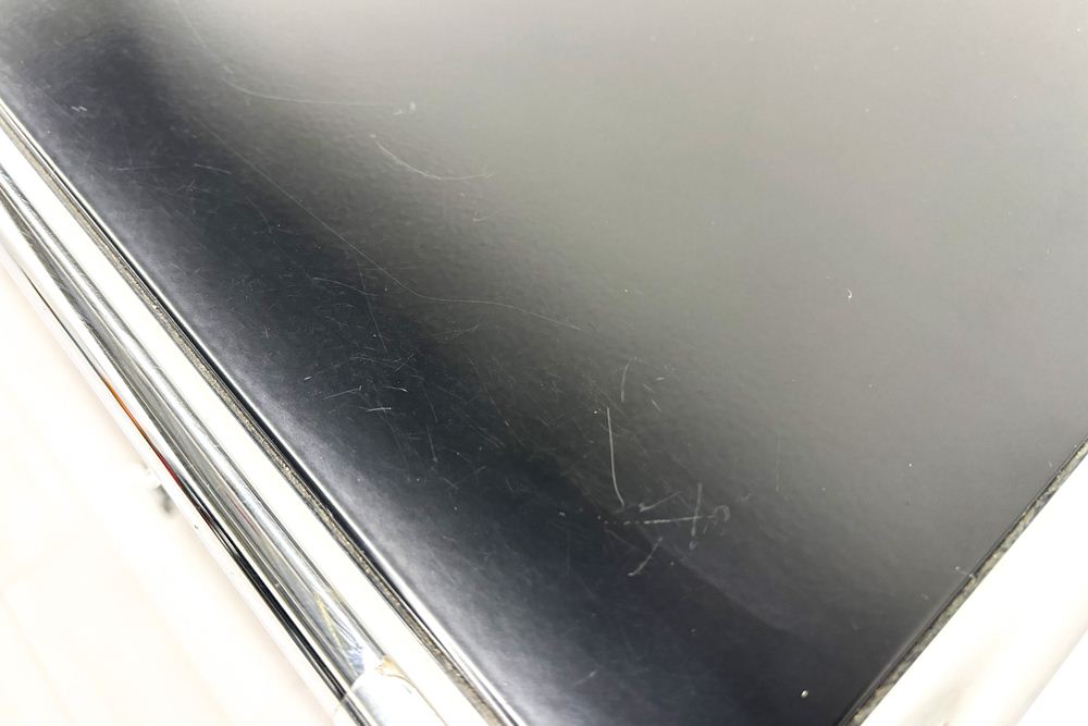 USMハラー 中古 サイドボード ハラーシステム USM Haller キャビネット 3連3段 中古オフィス家具 ブラック 2270/375/1100の画像
