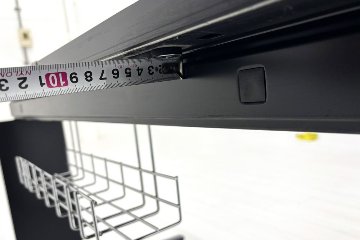 オカムラ プロユニット 中古 平机 ブラック 平デスク 事務机 Pro Unit 中古オフィス家具 1200/700/720の画像