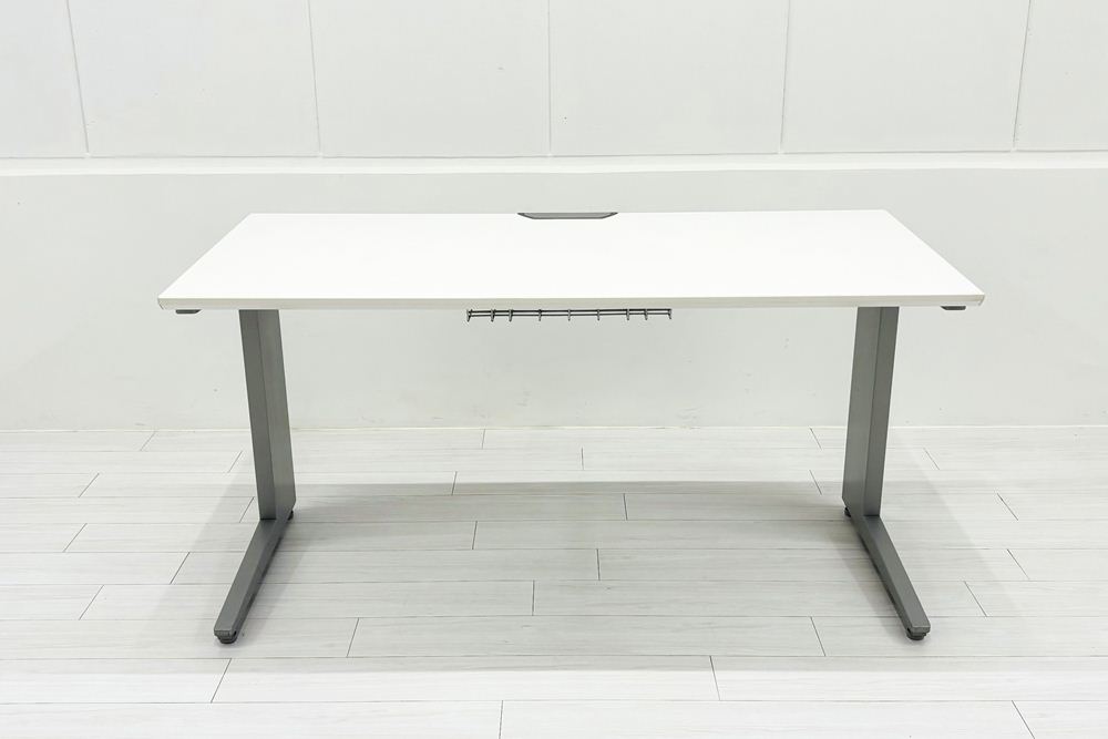 オカムラ プロユニット 中古 平机 幅1400 平デスク 事務机 Pro Unit 中古オフィス家具 1400/700/720の画像