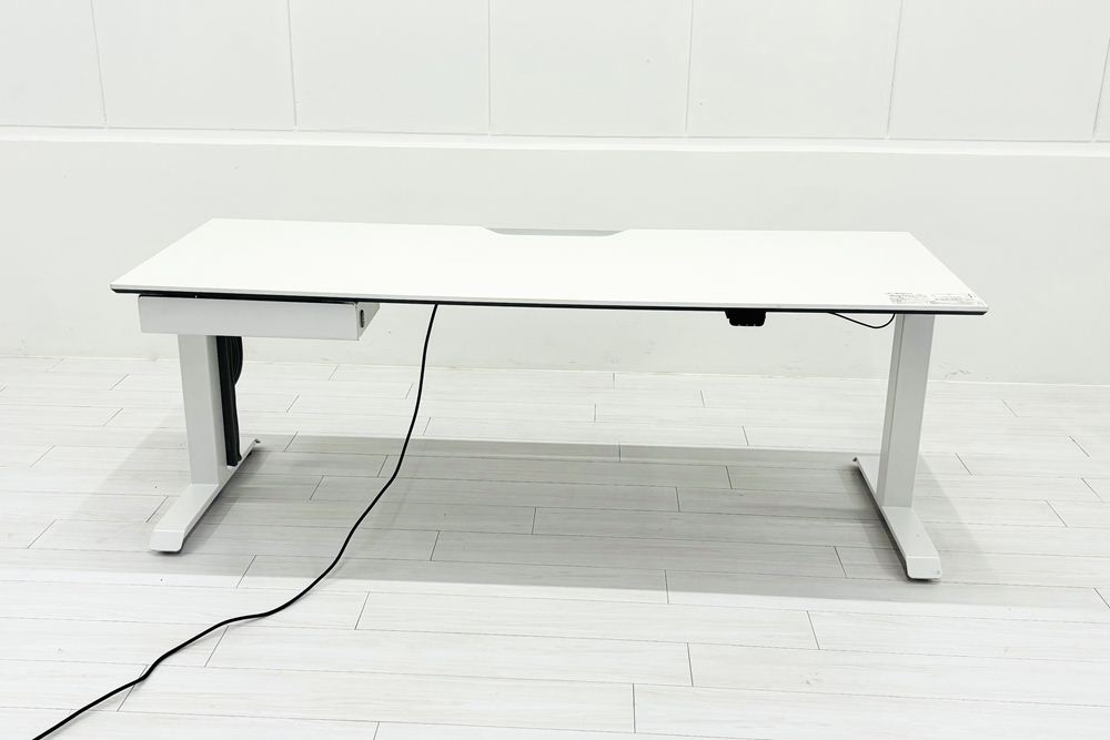 コクヨ シークエンス 幅1750 SEQUENCE 電動昇降デスク 中古デスク 中古机 中古オフィス家具 1750/675/630～1290の画像