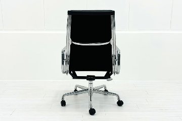 Herman Miller Eames イームズソフトパッドマネジメントチェア 中古 チャールズ&レイ・イームズ ハーマンミラー 皮革 正規品の画像