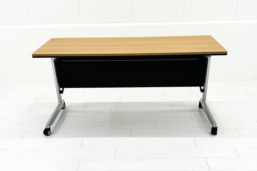 Elegasta オカムラ エレガスタ 中古 フォールディングテーブル ミーティングテーブル 折りたたみテーブル 中古オフィス家具 1500/600/720の画像