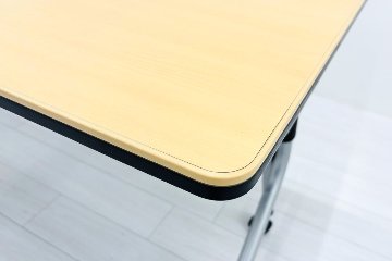 リネロ2 プラス 中古 フォールディングテーブル 幕板付き ミーティングテーブル 折りたたみテーブル 中古オフィス家具 1500/600/720の画像