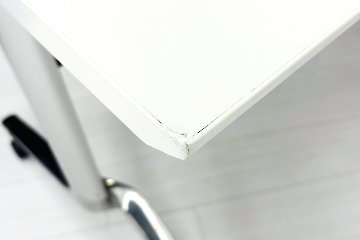コクヨ コンフェスト ミーティングテーブル 中古  会議机 折りたたみ テーブル 中古オフィス家具 フォールディングテーブル ホワイト 1800/600/720の画像