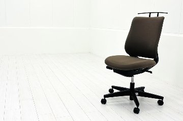コクヨ ミトラチェア 2024年製 中古 スタンダードバック ミトラ2 KOKUYO 背メッシュ 肘無 中古事務椅子 中古オフィス家具 ソフトベージュの画像