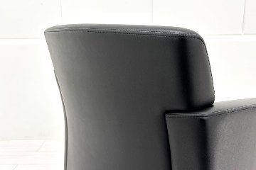 コクヨ 応接椅子 中古 マノヴェラ ミーティングチェア 【4脚セット】 多目的チェア 中古オフィス家具 ブラックの画像