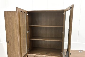 DX-4Nシリーズ オカムラ 役員家具 【4点セット】 中古 サイドボード クレデンザ ワードローブ 両開き書庫 中古オフィス家具 の画像