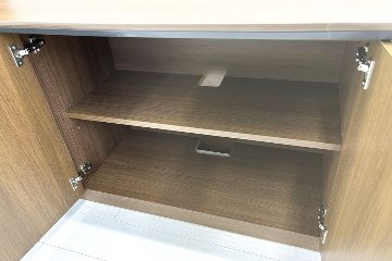 DX-4Nシリーズ オカムラ 役員家具 【4点セット】 中古 サイドボード クレデンザ ワードローブ 両開き書庫 中古オフィス家具 の画像