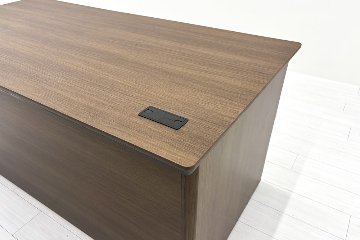 オカムラ 役員デスク DX-4N 両袖机 役員机 中古デスク 高級家具 エグゼクティブデスク 中古オフィス家具 1600/800/720の画像