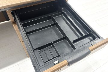 オカムラ 役員デスク DX-4N 両袖机 役員机 中古デスク 高級家具 エグゼクティブデスク 中古オフィス家具 1600/800/720の画像