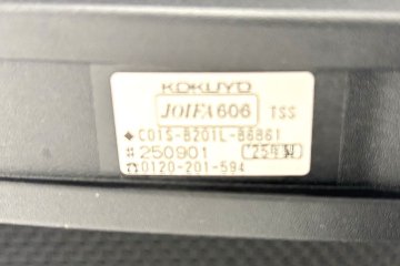 【4脚セット】革張り ファブレチェア コクヨ 中古 2025年製 エグゼクティブチェア 役員チェア 中古オフィス家具 ブラックの画像