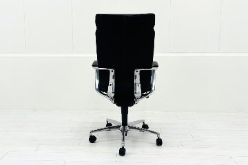 【ポリッシュ脚ピカピカ磨き有！】 イトーキ プレクサスチェア 中古 役員チェア ハイバック エグゼクティブチェア 中古オフィス家具の画像