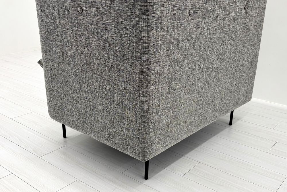 オリバー ブースソファ ワークブース 中古 パーテーション ラウンジソファ 1人用ソファ 中古オフィス家具 920/820/1270の画像