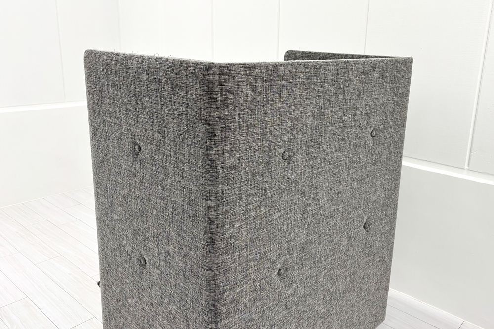 オリバー ブースソファ ワークブース 中古 パーテーション ラウンジソファ 1人用ソファ 中古オフィス家具 920/820/1270の画像