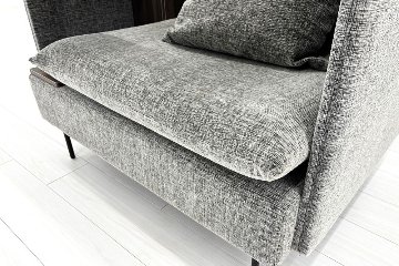 オリバー ブースソファ ワークブース 中古 パーテーション ラウンジソファ 1人用ソファ 中古オフィス家具 920/820/1270の画像