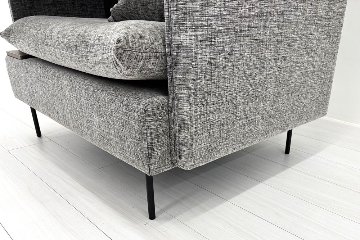 オリバー ブースソファ ワークブース 中古 パーテーション ラウンジソファ 1人用ソファ 中古オフィス家具 920/820/1270の画像